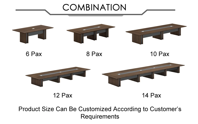 Classic Modern Office Desk Meeting Room Boardroom Negotiation Conference Room Table